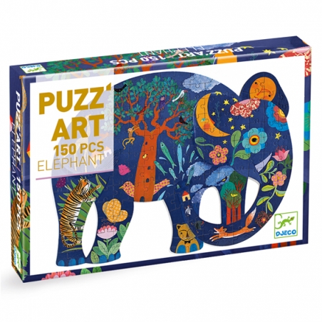 Puzzle Art - Eléphant - 150 pcs