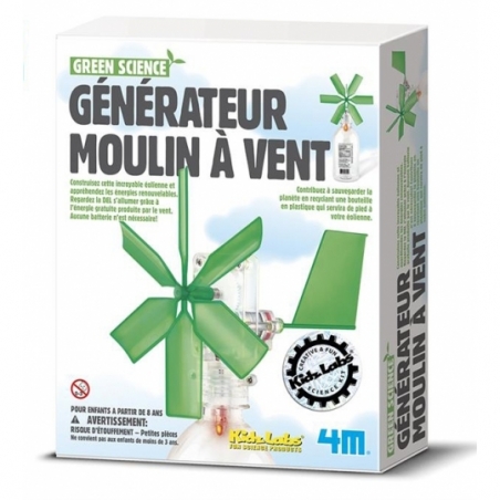 GREEN SCIENCE - Générateur Moulin à Vent