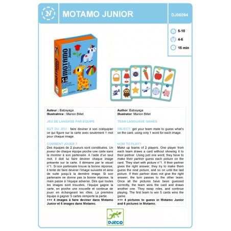 Jeux de cartes - MotaMo Junior