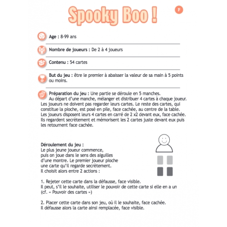 Jeux de cartes - Spooky Boo