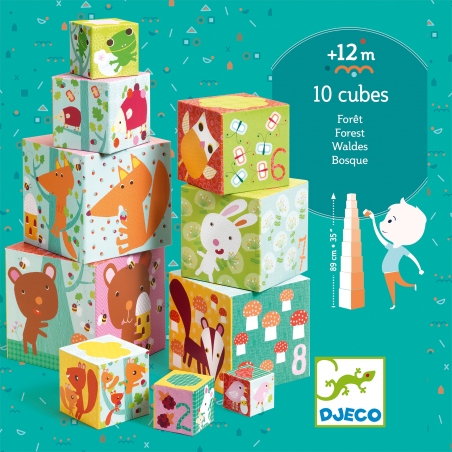 10 cubes - Forêt