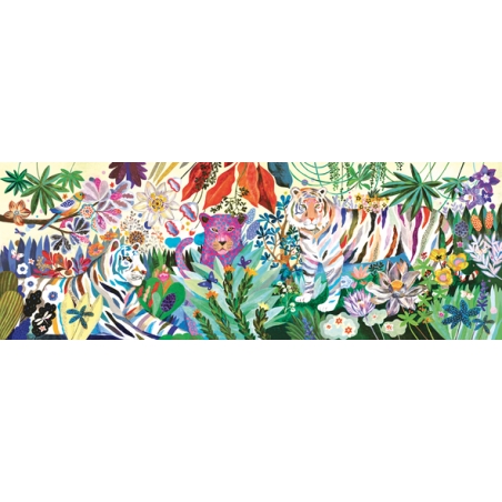 Puzzles Gallery - Rainbow Tigers - 1000 pcs
