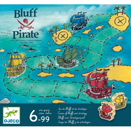 Jeux de société - Bluff Pirate