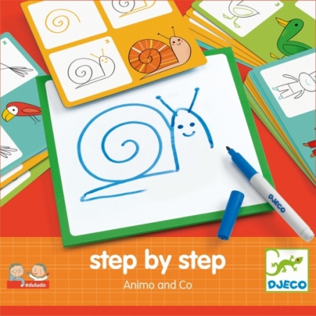 Eduludo - Step by step - Animals and Co