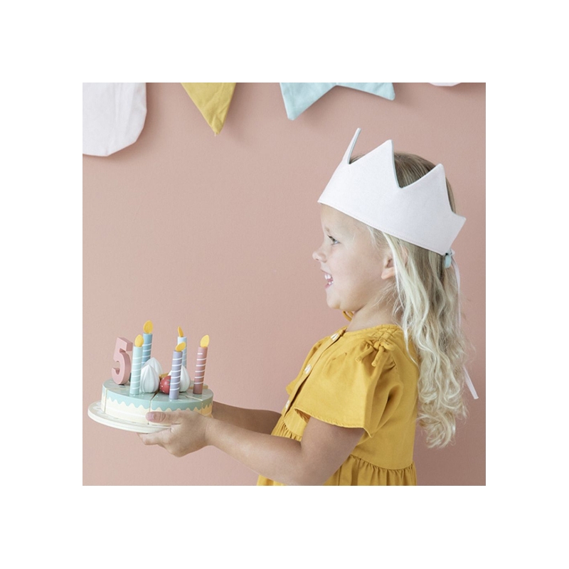 LITTLE DUTCH - Gâteau d'anniversaire en bois – Mademoiselle Faustine