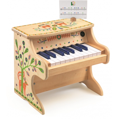 Piano en Bois électronique - 18 clés